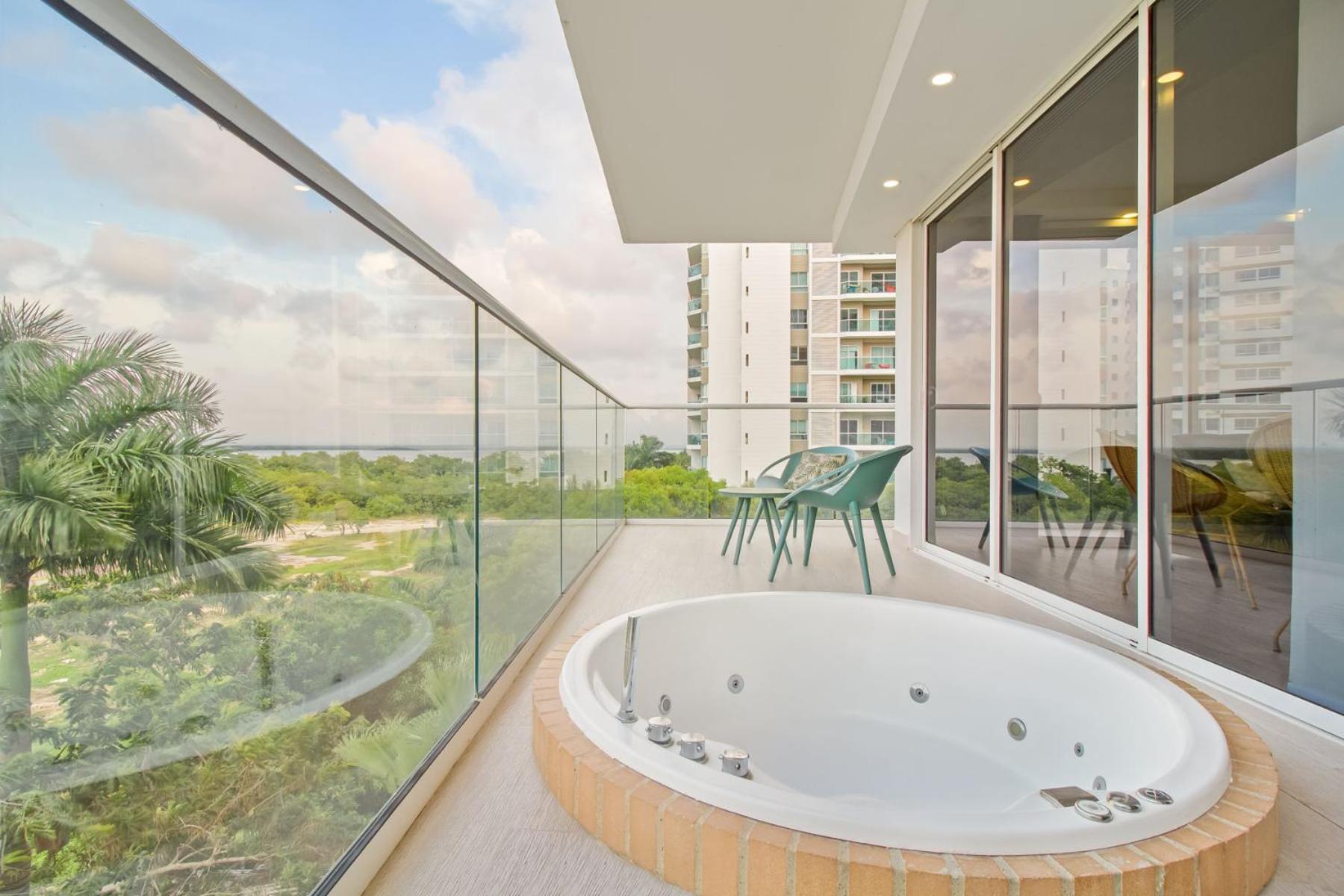 Martinique Cartagena - Apartamentos A Corta Caminata De Playa Azul 外观 照片