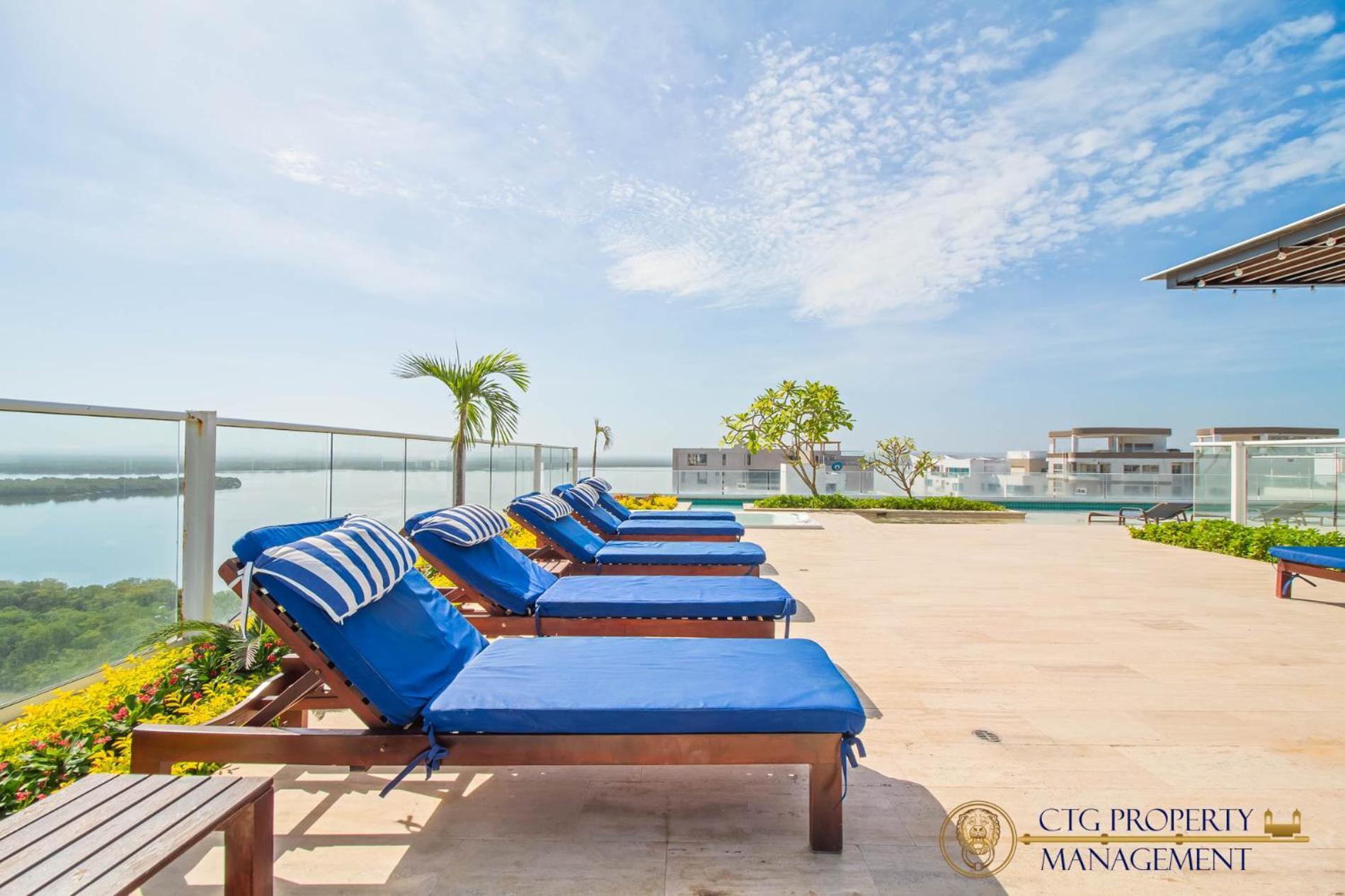 Martinique Cartagena - Apartamentos A Corta Caminata De Playa Azul 外观 照片